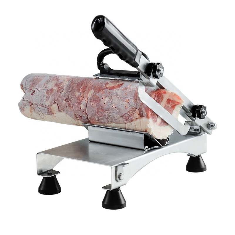 Commercial portable home hotel hand manual slice frozen meat cutting machine hotpot meat slicer