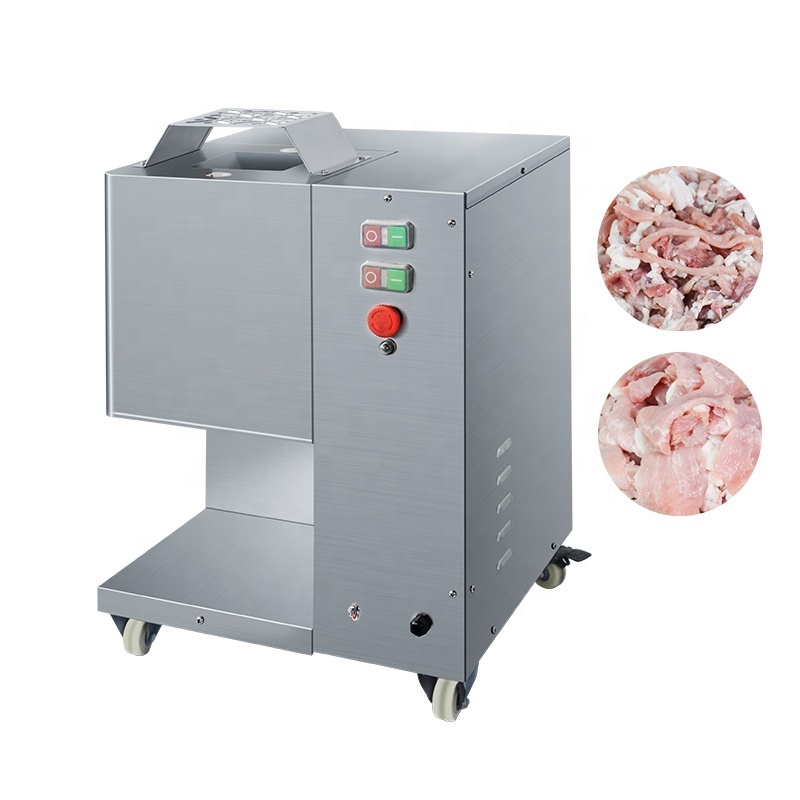 Commercial Stainless steel electric automatic minced meat chicken breast dicer and slicer slicing machine