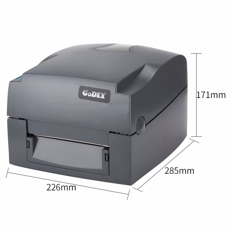 Godex G500 G530 Desktop Thermal Transfer Label Barcode Printer 108mm USB Thermal Transfer Barcode Label Printer for Retail