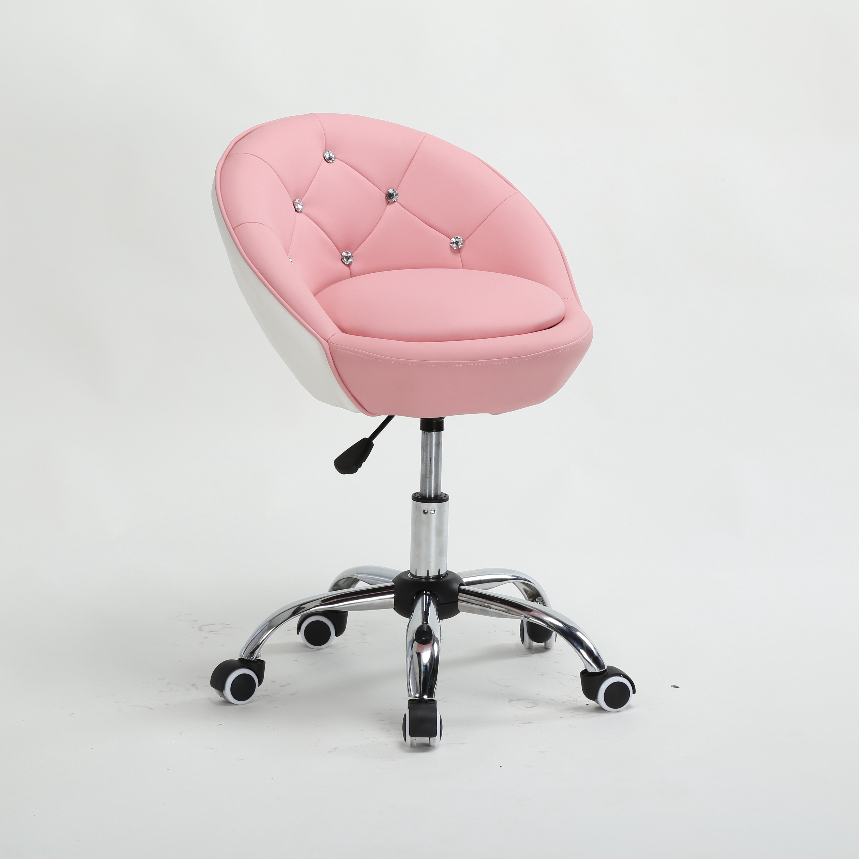 Wholesale OEM Pink Beauty Nail Salon Hairdressing Barber Chair