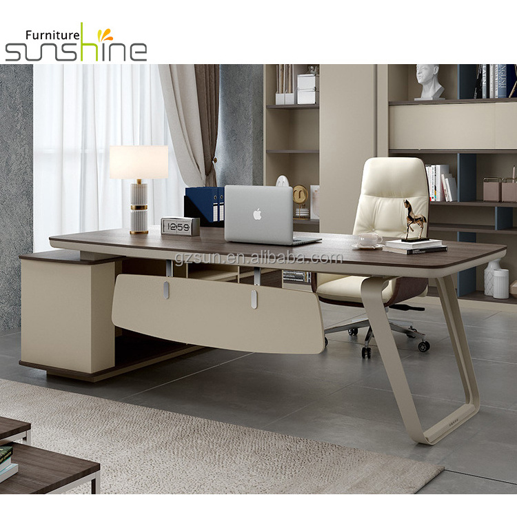 Executive Office Desk U Shaped Leg Frame Desks Modern Office Manager Table