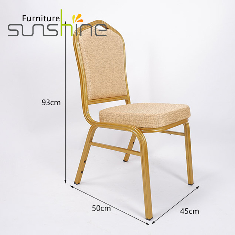 Hotel Furniture Hot Sale Hotel Stackable Chairs Banquet Chair For Reception Banquet Hall