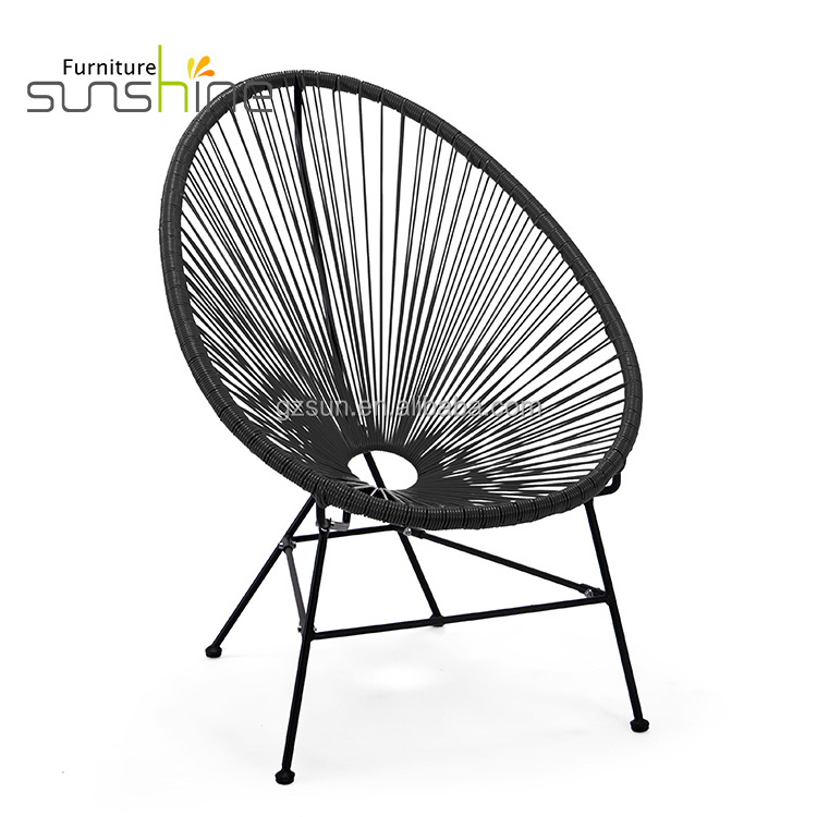 Modern Sunshine Furniture Garden Outdoor Chair Wicker Colorful Acapulco Chair