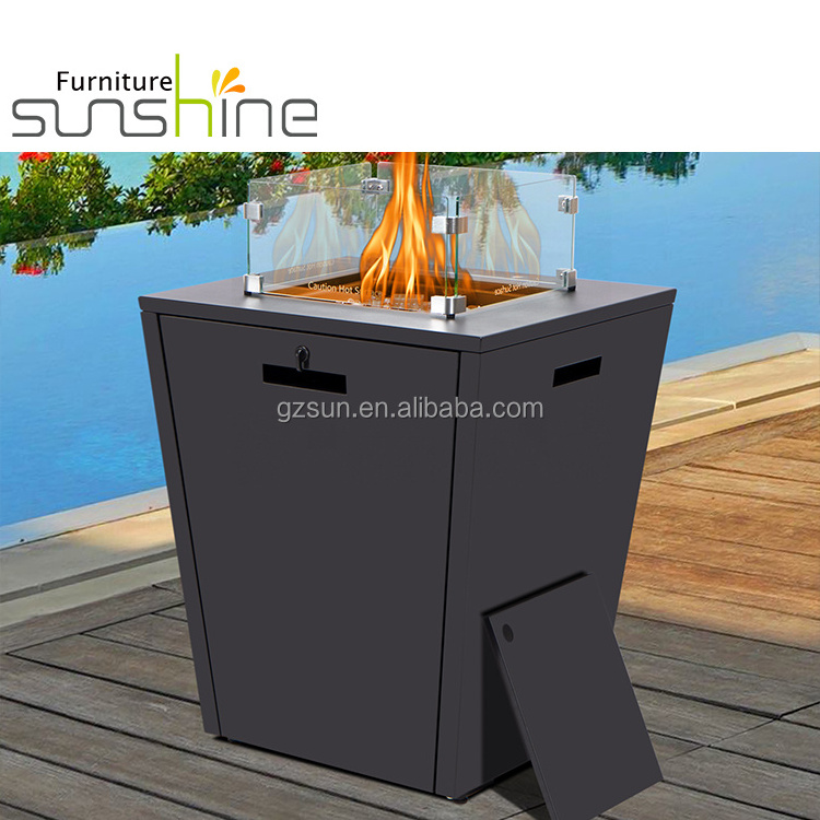 Sunshine Camping Patio Heater Outdoor Decorative Gas Fire Pits