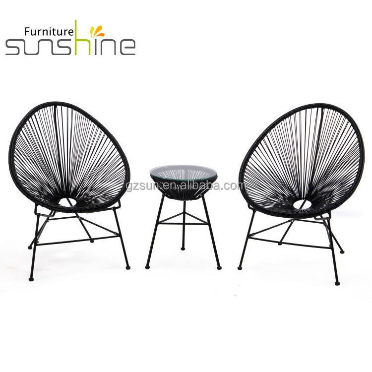 Modern Sunshine Furniture Garden Outdoor Chair Wicker Colorful Acapulco Chair