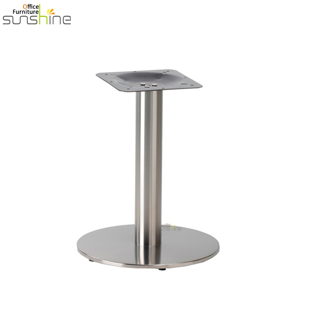 Sunshine Furniture type stainless steel table legs dinning table base