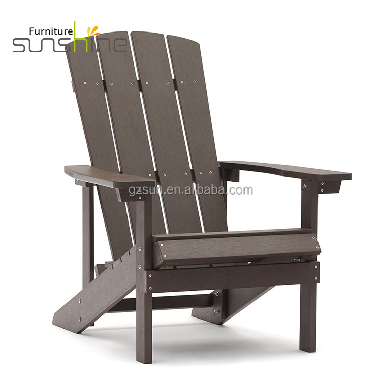 Outdoor Furniture Adirondack Of Mountain Plastic Wood Folding Chair Factory Directly Guangzhou