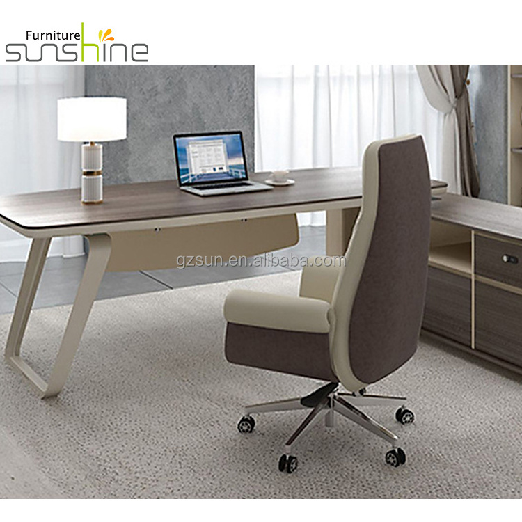 Executive Office Desk U Shaped Leg Frame Desks Modern Office Manager Table