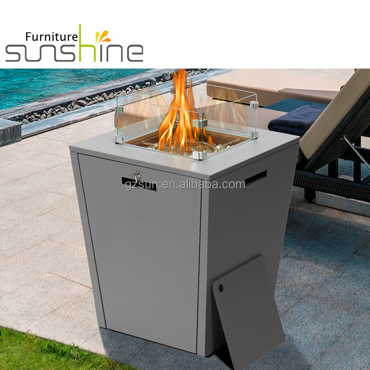 Sunshine Camping Patio Heater Outdoor Decorative Gas Fire Pits