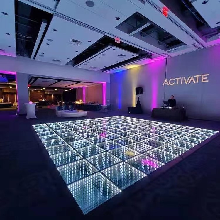 Magnetic Factory Selling Fast Installed Light Up Wireless Led Dance Floor