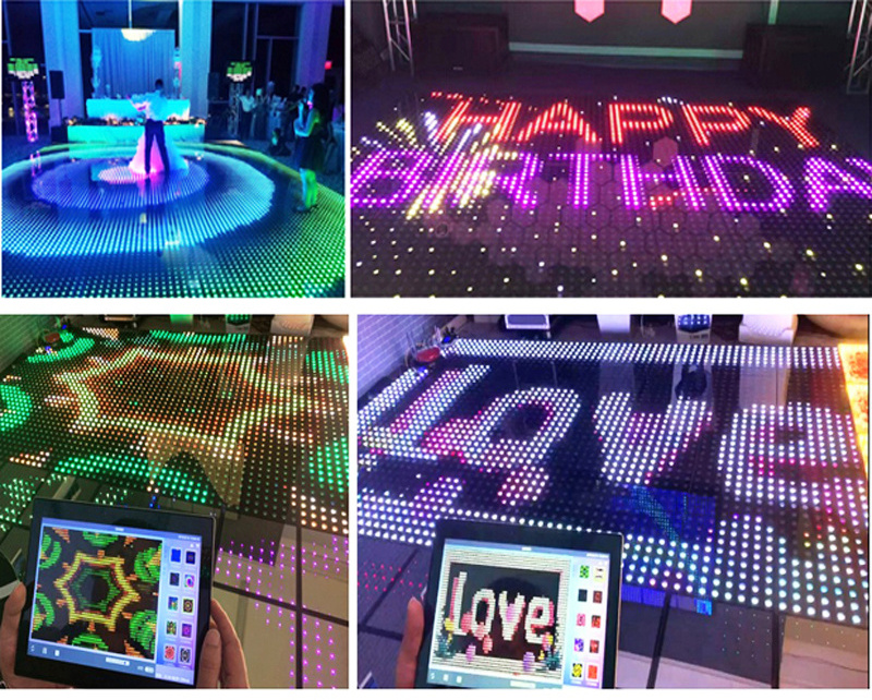 Club Decoration Wedding Lights Led Magic Night  Dance Floor