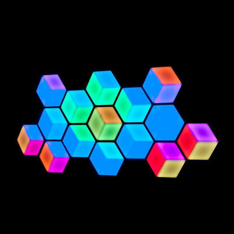 RGB DMX 3D VISISON WALL LED DECORATIVE LIGHT UP CEILING PANEL