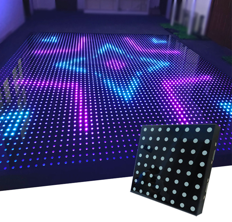 China LED Party Wireless Magnetic Digital Pixel Dance Floor Remote Control