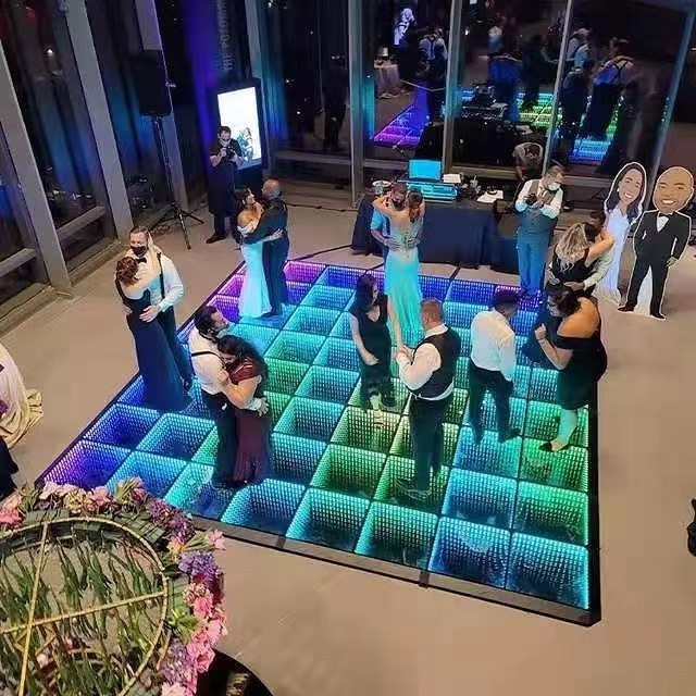 Magnetic Factory Selling Fast Installed Light Up Wireless Led Dance Floor