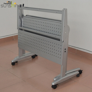 Metal folding table legs for telescopic furniture