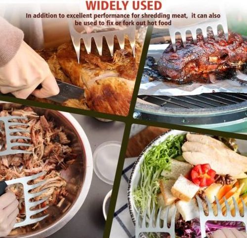 Metal meat shredder chicken breast grinder tool bear claws pulled pork shredder