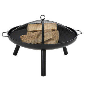 New Design Fire Pit 60CM Fire Bowl Portable Folding BBQ Fire Pit With Cover Grill For Camping