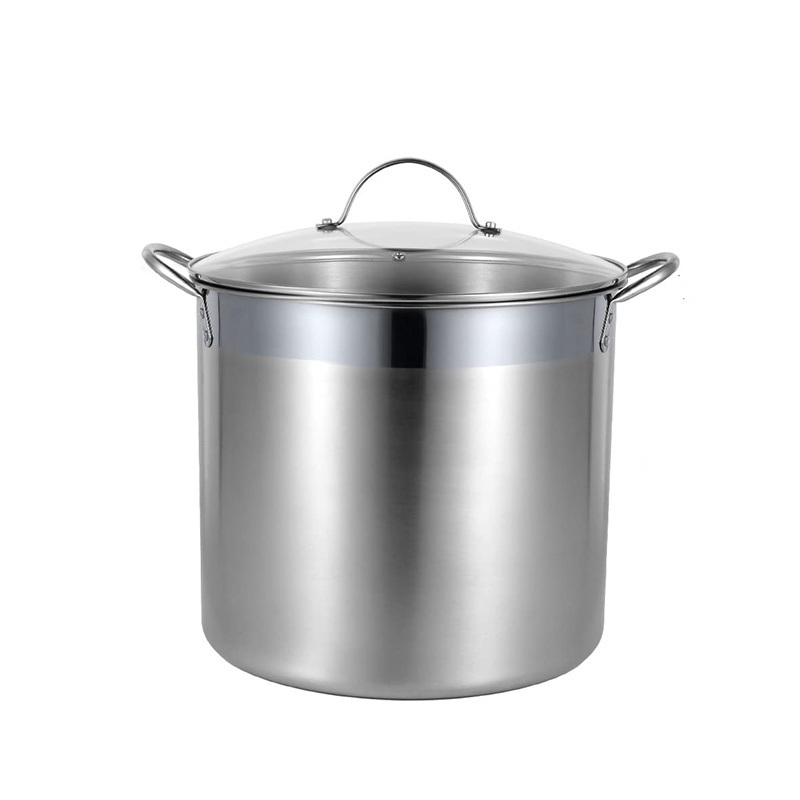 Wholesale Stainless Steel  21.5QT  Pot  9pcs Set Canning Pot High Quality Cooking Accessories Kitchen Tools