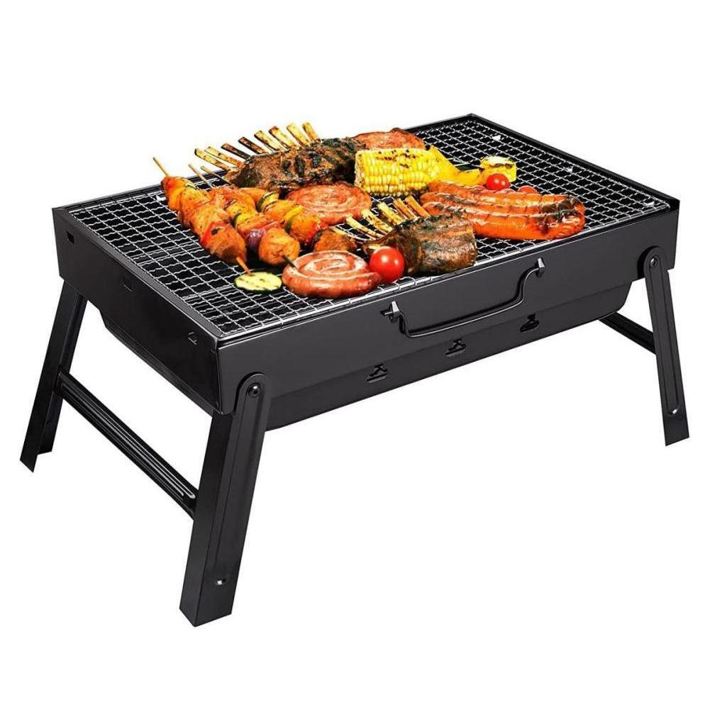 Portable camping bbq foldable Barbecue Yakitori charcoal grill for outdoor picnic