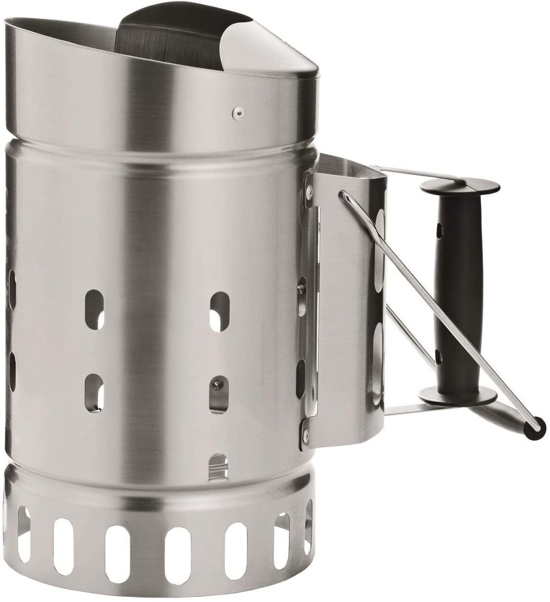 BBQ Quick lighting Charcoal Starter Stainless Steel rapid fire chimney starter with Spark guard