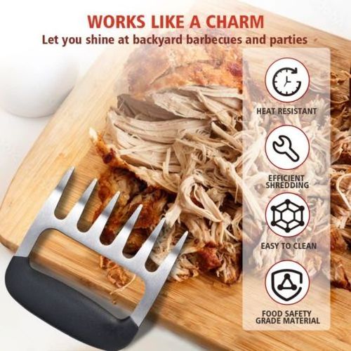 Metal meat shredder chicken breast grinder tool bear claws pulled pork shredder