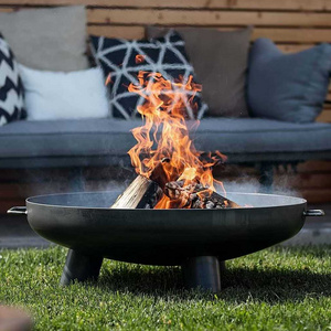 Feuerstelle Heat Resistant steel bowl fire pit Feuerschale wood burning outdoor