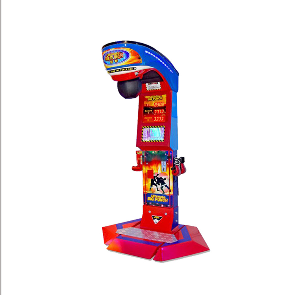 SUNMO coin operated arcade redemption game machine electronic boxing punch vending game machine sale