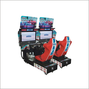 Indoor Amusement Center Coin Operated 32 LCD  HD outrun single racing car player simulator racing  arcade game machine