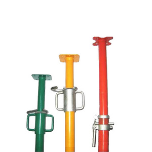 push pull support heavy duty formwork adjustable telescopic aluminium steel shoring props scaffolding