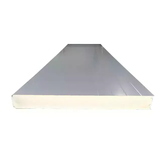 Prefab eps Rock Wool Insulated metal Roof exterior walling pir Sandwich Panels roof sheet For Walls And Roofs