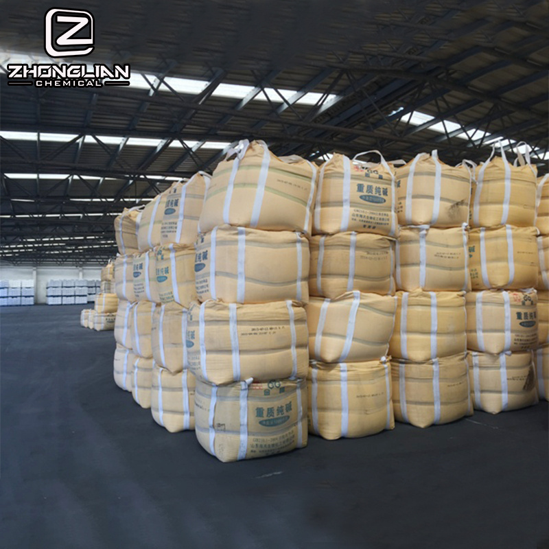 factory direct industrial grade sodium carbonate soda ash dense 99.2% price for glass and detergent