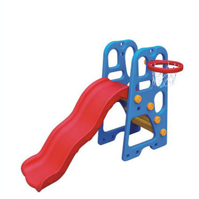 Promotion price big plastic cushioned tube playpen slides and swings for kids