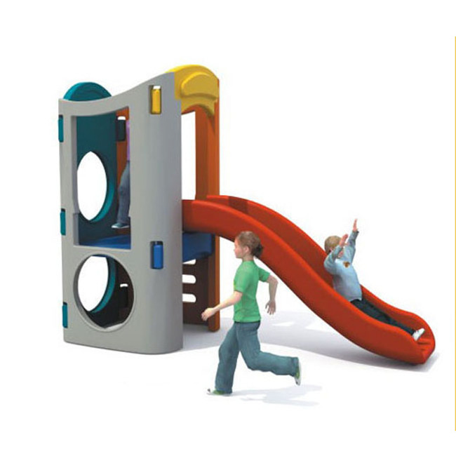 Children's games toddler indoor playground plastic swing slide 4m for kids