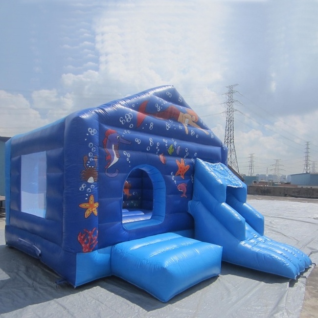 Best price best quality best service inflable bouncer tobogan bouncy castle