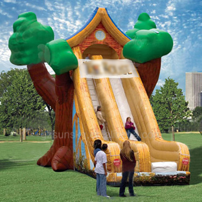 2023 hot sale inflatable dry slide outdoor and Indoor pool nip playground slip on a water slide