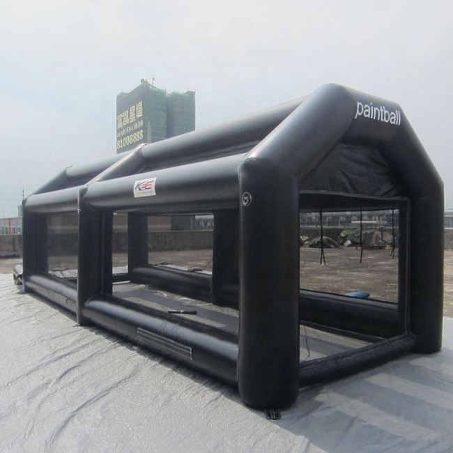 Best Selling outdoor sport game inflatable paintball arena bunkers