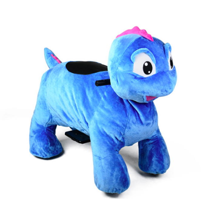 Custom rechargeable electric mechanical horse riding toys walking animal ride for mall