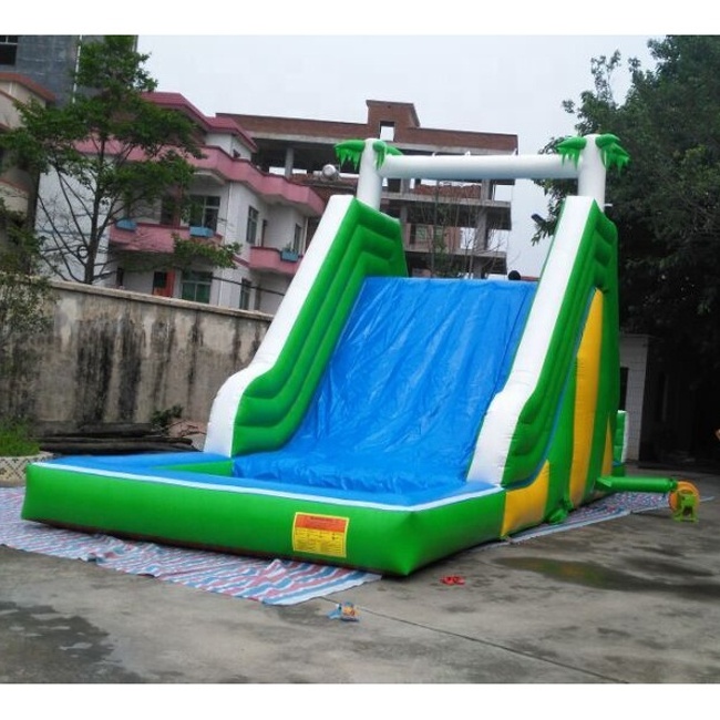 2023 CH Hot sale adult size backyard giant inflatable combo ball pit with slides