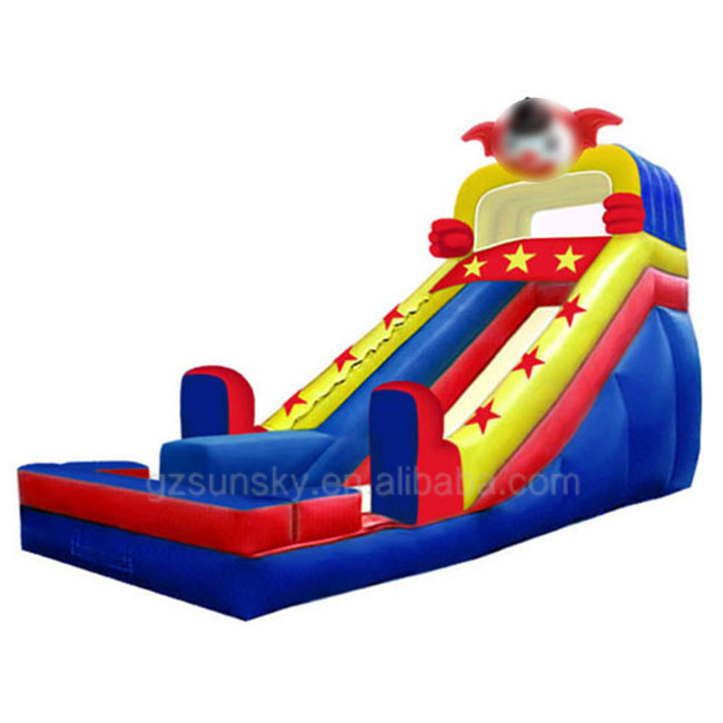 2023 hot sale inflatable dry slide outdoor and Indoor pool nip playground slip on a water slide