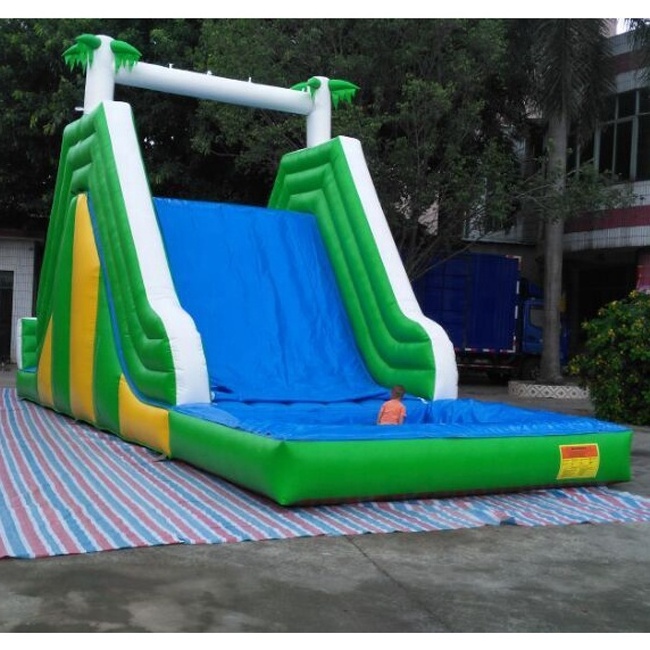 2023 CH Hot sale adult size backyard giant inflatable combo ball pit with slides