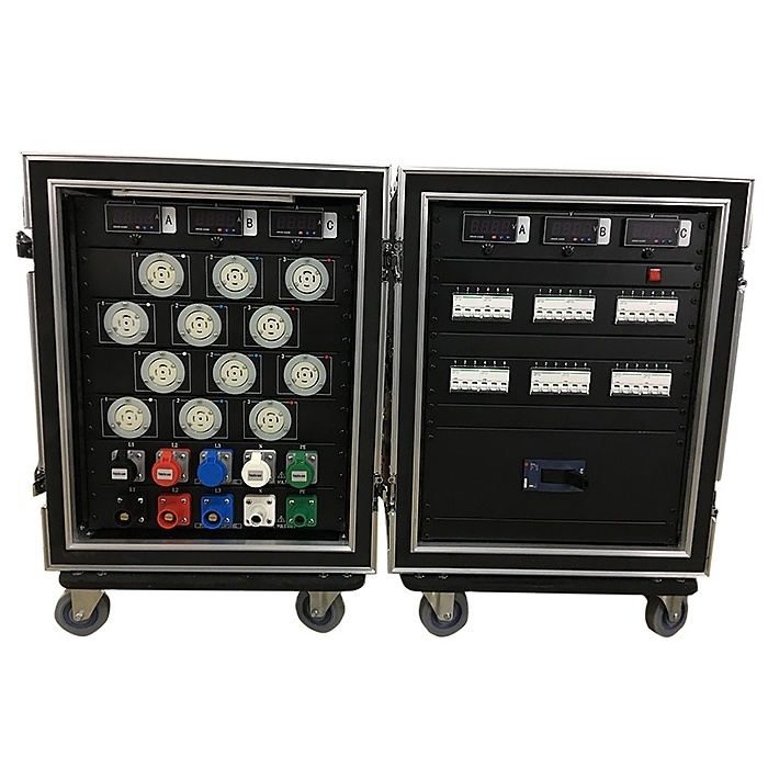 12 channels 400A camlock audio power distribution box