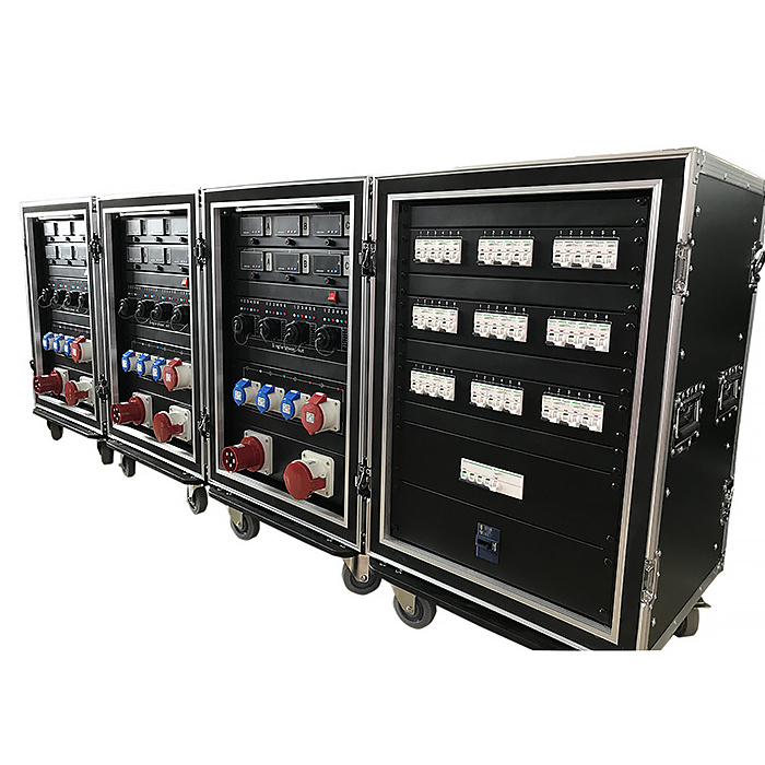 High Quality High power distributor box 3 phase 380V 63 amp power input electrical distribution box