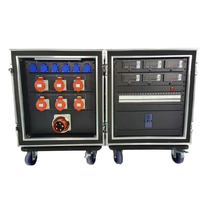 125 amp electrical power distribution equipment panel box for stage live events