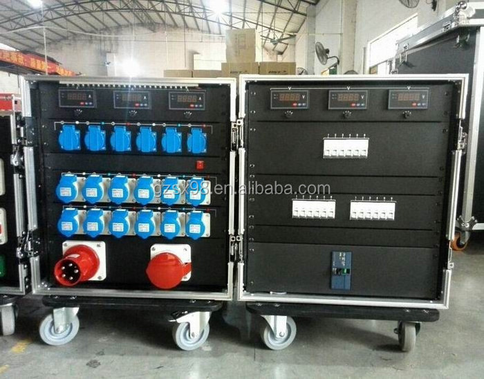 3 phase power control panel box for pro lighting system