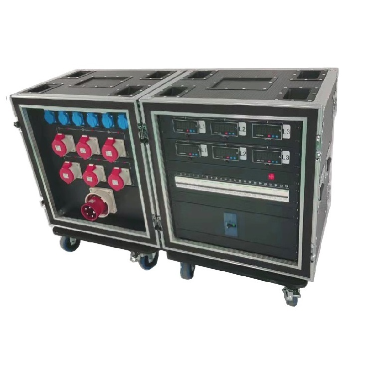 125 amp electrical power distribution equipment panel box for stage live events