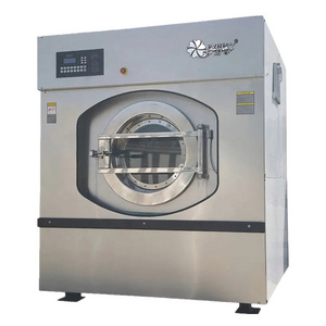 Factory wholesale industrial washing jeans laundry plant washing machine for cloth