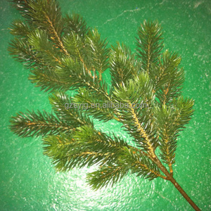 wholesale fake artificial pine tree branches, fake plastic leaves