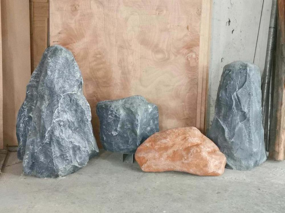 landscape foam rocks artificial stone fiberglass landscape rocks