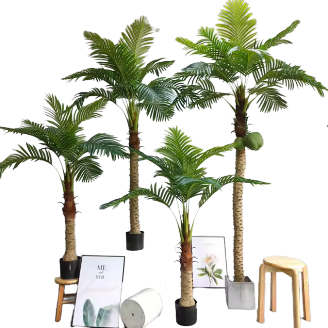 restaurant commercial buyer artificial plant landscaping artificial plant outdoor large artificial palm tree