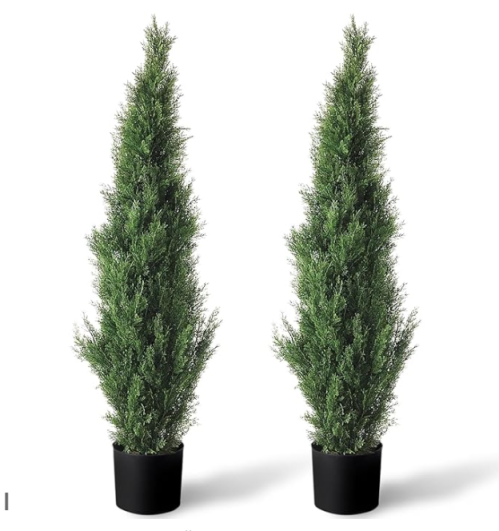 high quality artificial christmas tree UV Protected Faux Cedar Tree